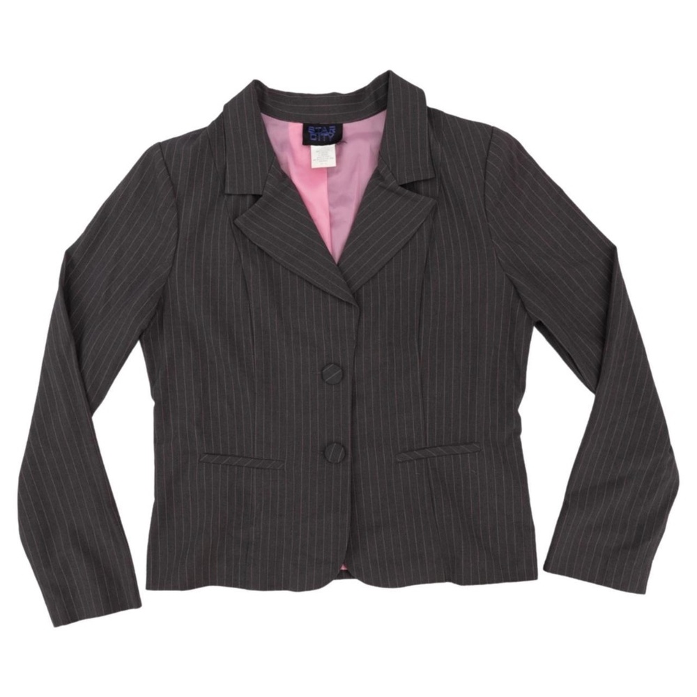 Y2K Pinstripe Blazer